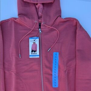 DKNY Faded Rose Full Zip Hoodie